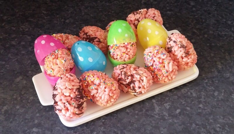 Rice Bubble Easter Eggs - Easter Treats