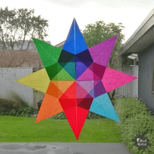 How to Make Tissue Paper Matariki Stars