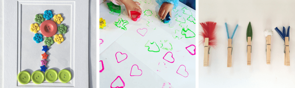 Different process art activities to try with children