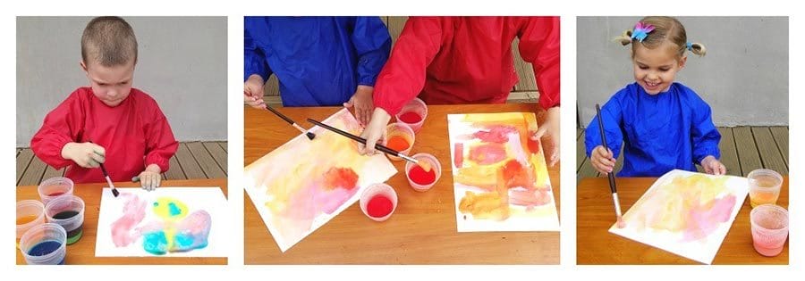 Mud Mates Messy Play Adventures Blog: Fizzing Baking Soda Paint Recipe