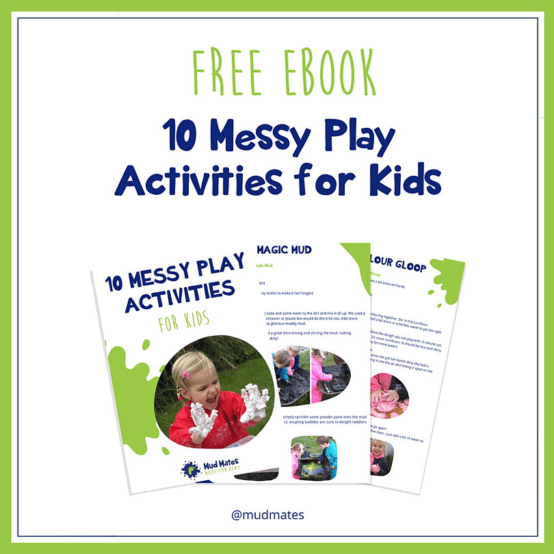 Free eBook 10 Messy Play Activities For Kids