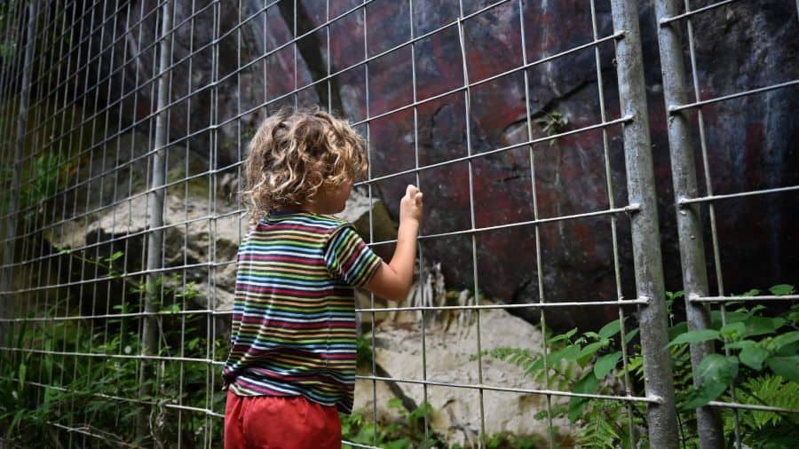 Lake Tarawera Rock Art, New Zealand - Credit Outdoor Kid